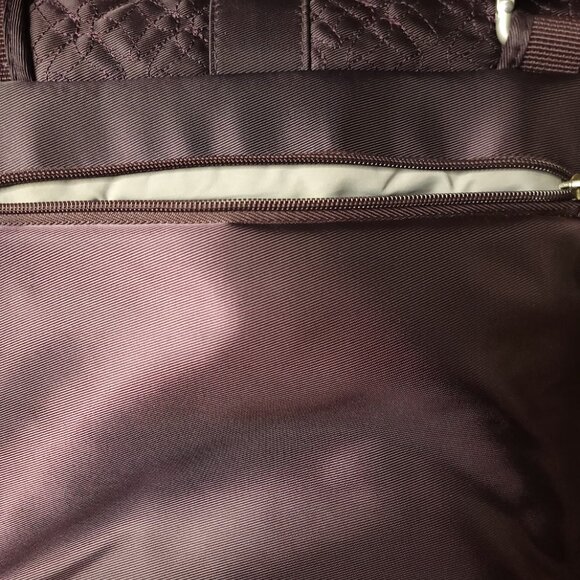 Travelon Quilted Anti-Theft Crossbody Bag | Zipper Locks + Cut-Proof Strap - Picture 7 of 15